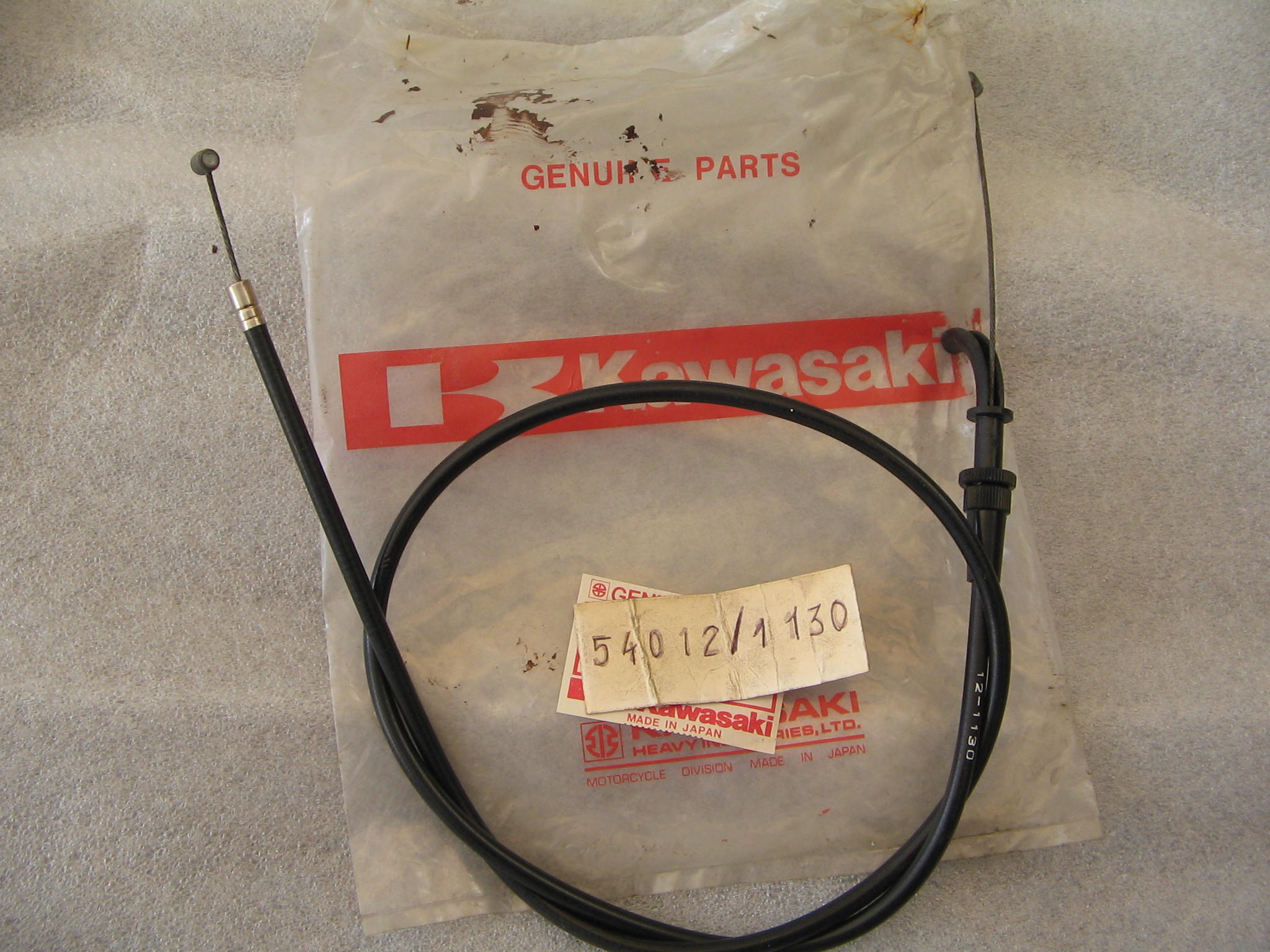 KAWASAKI KZ 750 CAVO GAS 540121130